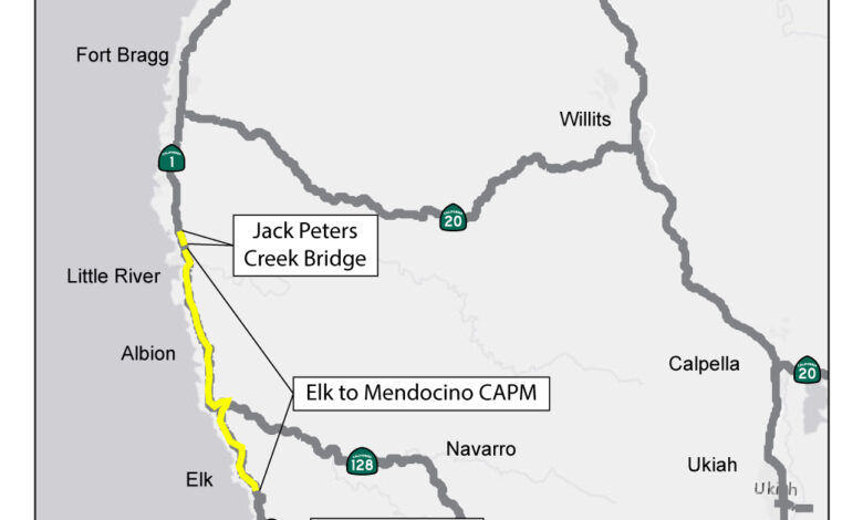 Caltrans warns drivers about massive construction tieups from Mendo to Elk Caltrans warns drivers about massive construction tieups from Mendo to Elk