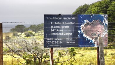 Big changes in the works for Albion Headlands, Albion Flats, long-closed Kerry Jane Market, a public trail to the north, and Kristoffersen Ranch