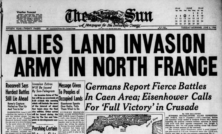 D-DAY! On this day 81 years ago in Mendo, the Albion Bridge opening was also top news D-DAY! On this day 81 years ago in Mendo, the Albion Bridge opening was also top news