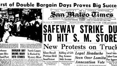 UPDATE- SAFEWAY STRIKE CALLED OFF, DEAL MADE SUNDAY. Fort Bragg Safeway was brand new when 1938 strike hit. Unfair! Past century has see dozens strikes and ‘almost’ strikes in ever changing economic landscape